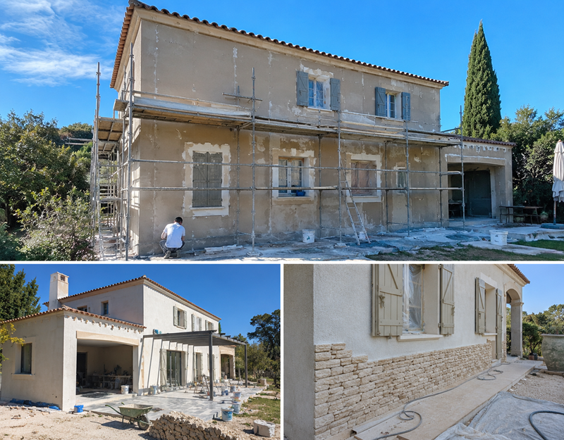 rénovation villa aix en provence